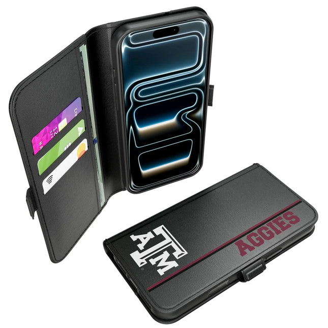 Texas A&M University Aggies Sidebar Folio 2.0 Case for Apple iPhone