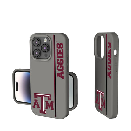 Texas A&M University Aggies Sidebar Soft Touch Phone Case for Apple iPhone