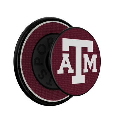 Texas A&M University Aggies Stripe PopSockets Magnetic Phone Grip and Stand