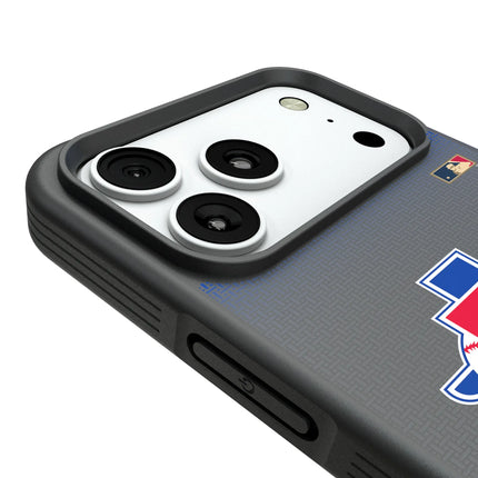 Texas Rangers 1981-1983 - Cooperstown Collection Linen Bump Phone Case for Apple iPhone
