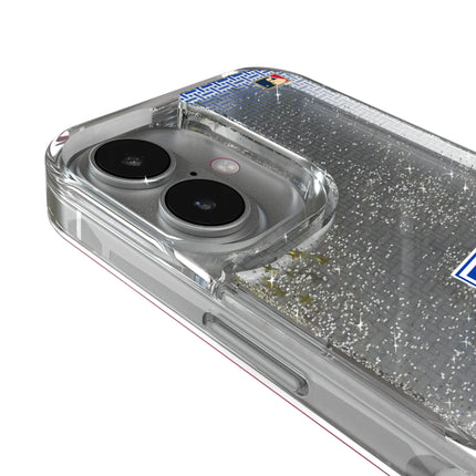 Texas Rangers 1981-1983 - Cooperstown Collection Linen Glitter Phone Case for Apple iPhone