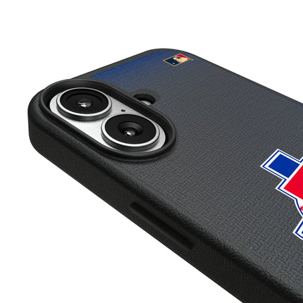 Texas Rangers 1981-1983 - Cooperstown Collection Linen MagSafe Compatible Phone Case for Apple iPhone