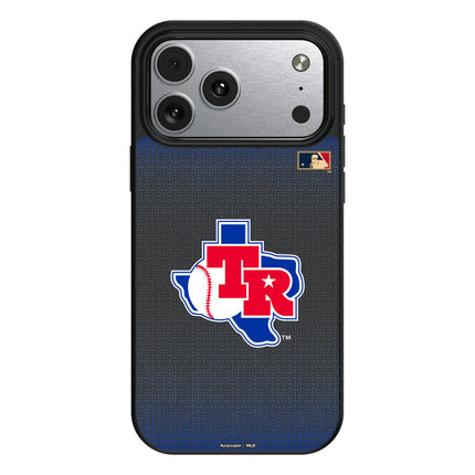 Texas Rangers 1981-1983 - Cooperstown Collection Linen MagSafe Compatible Phone Case for Apple iPhone