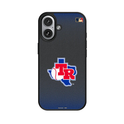 Texas Rangers 1981-1983 - Cooperstown Collection Linen MagSafe Compatible Phone Case for Apple iPhone