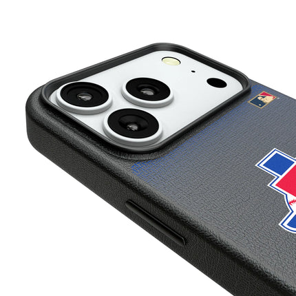 Texas Rangers 1981-1983 - Cooperstown Collection Linen MagSafe Compatible Phone Case for Apple iPhone