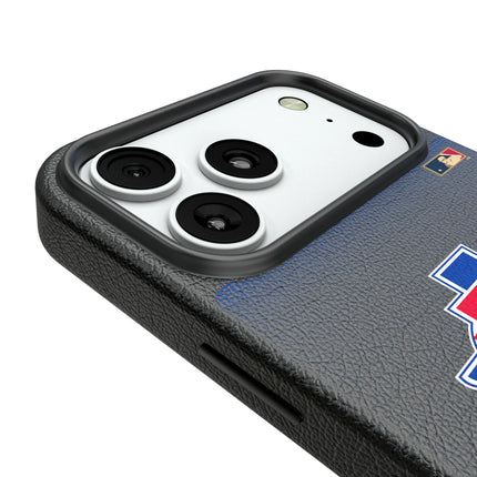 Texas Rangers 1981-1983 - Cooperstown Collection Linen MagSafe Compatible Phone Case for Apple iPhone
