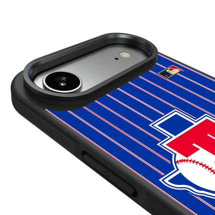 Texas Rangers 1981-1983 - Cooperstown Collection Pinstripe Bump Phone Case for Apple iPhone