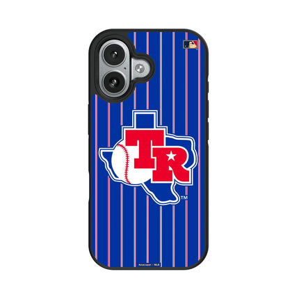 Texas Rangers 1981-1983 - Cooperstown Collection Pinstripe Bump Phone Case for Apple iPhone