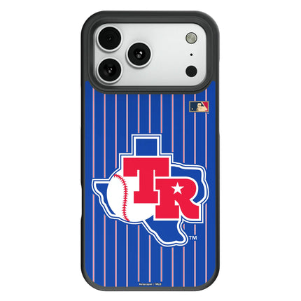 Texas Rangers 1981-1983 - Cooperstown Collection Pinstripe Bump Phone Case for Apple iPhone