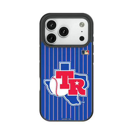 Texas Rangers 1981-1983 - Cooperstown Collection Pinstripe Bump Phone Case for Apple iPhone