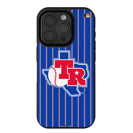 Texas Rangers 1981-1983 - Cooperstown Collection Pinstripe Bump Phone Case for Apple iPhone