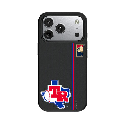 Texas Rangers 1981-1983 - Cooperstown Collection Sidebar MagSafe Compatible Phone Case for Apple iPhone