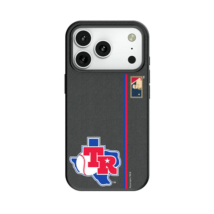 Texas Rangers 1981-1983 - Cooperstown Collection Sidebar MagSafe Compatible Phone Case for Apple iPhone