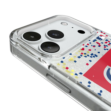 Texas Rangers Confetti Glitter Phone Case for Apple iPhone
