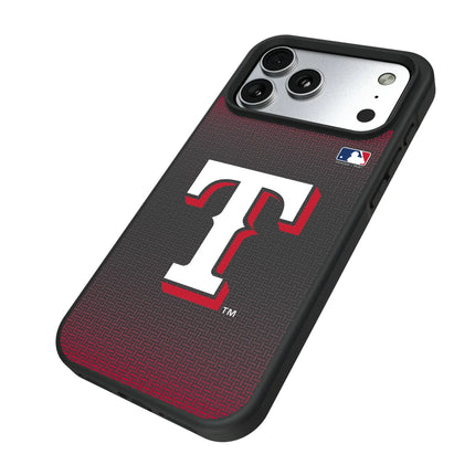 Texas Rangers Linen Bump Phone Case for Apple iPhone