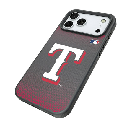 Texas Rangers Linen Bump Phone Case for Apple iPhone