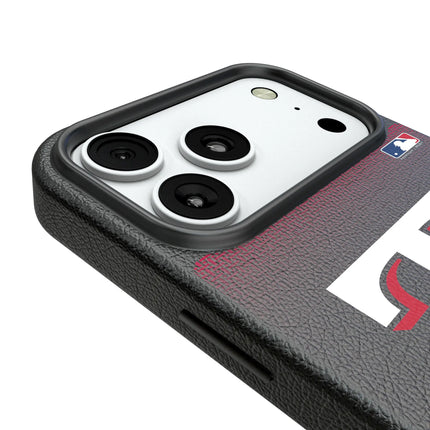 Texas Rangers Linen MagSafe Compatible Phone Case for Apple iPhone