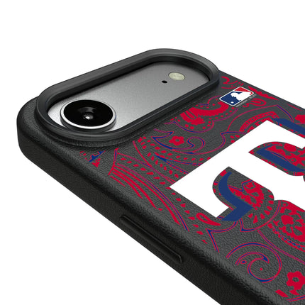 Texas Rangers Paisley MagSafe Compatible Phone Case for Apple iPhone