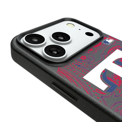 Texas Rangers Paisley MagSafe Compatible Phone Case for Apple iPhone