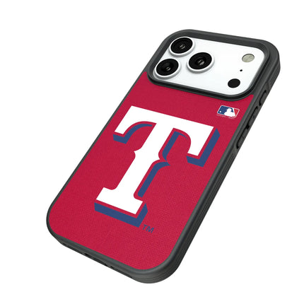 Texas Rangers Solid Bump Phone Case for Apple iPhone