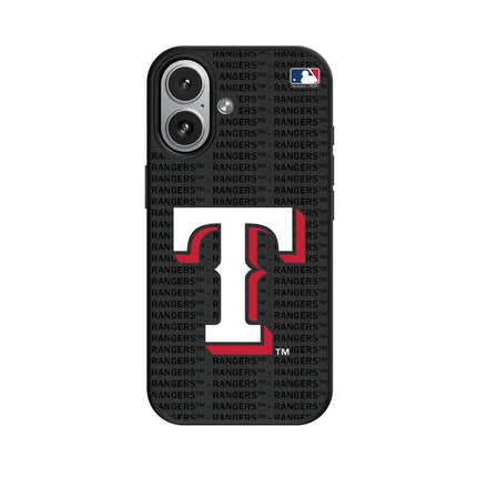 Texas Rangers Text Backdrop MagSafe Compatible Phone Case for Apple iPhone