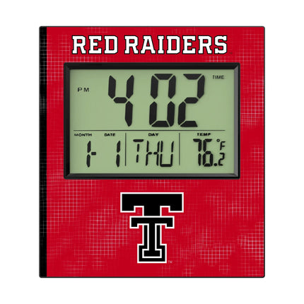 Texas Tech Red Raiders Hatch Wall Clock