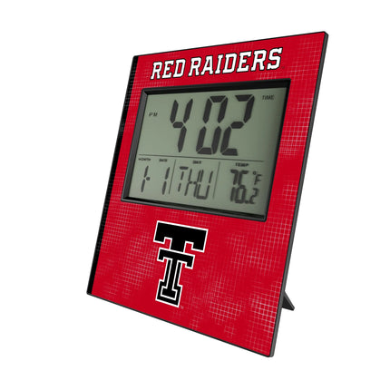Texas Tech Red Raiders Hatch Wall Clock