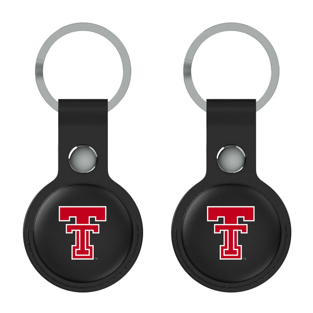 Texas Tech Red Raiders Insignia Black Airtag Holder 2-Pack