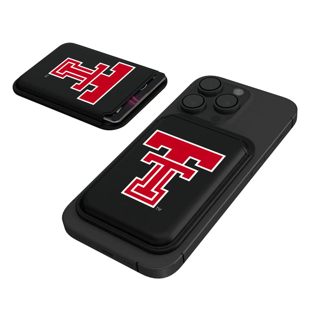 Texas Tech Red Raiders Insignia Black Magnetic Credit Card Wallet