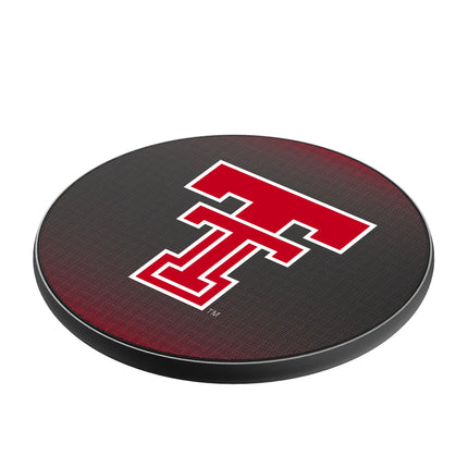 Texas Tech Red Raiders Linen 15-Watt Wireless Charger