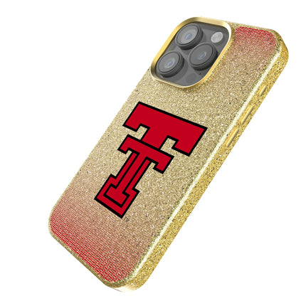 Texas Tech Red Raiders Linen Bling Phone Case for Apple iPhone