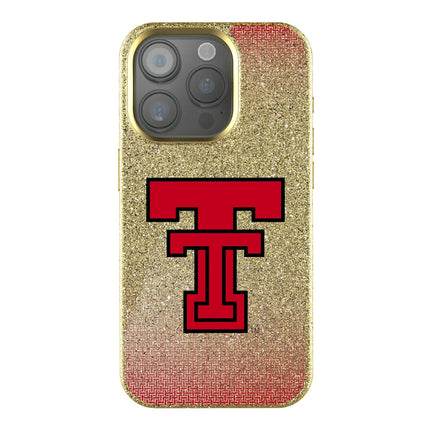 Texas Tech Red Raiders Linen Bling Phone Case for Apple iPhone