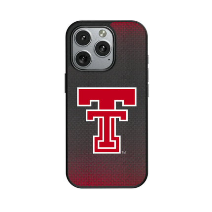 Texas Tech Red Raiders Linen MagSafe Compatible Phone Case for Apple iPhone