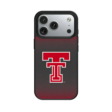 Texas Tech Red Raiders Linen MagSafe Compatible Phone Case for Apple iPhone