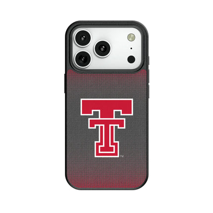 Texas Tech Red Raiders Linen MagSafe Compatible Phone Case for Apple iPhone