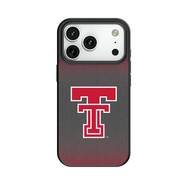 Texas Tech Red Raiders Linen MagSafe Compatible Phone Case for Apple iPhone