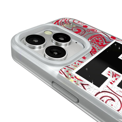 Texas Tech Red Raiders Paisley Glitter Phone Case for Apple iPhone