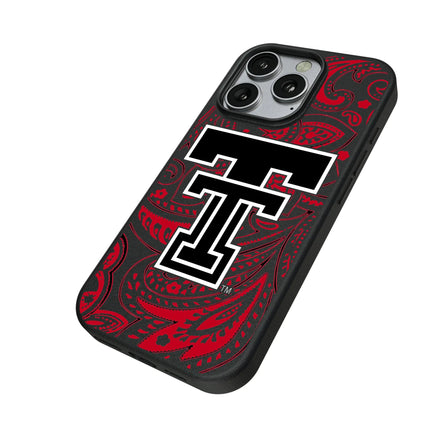 Texas Tech Red Raiders Paisley MagSafe Compatible Phone Case for Apple iPhone