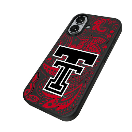 Texas Tech Red Raiders Paisley MagSafe Compatible Phone Case for Apple iPhone