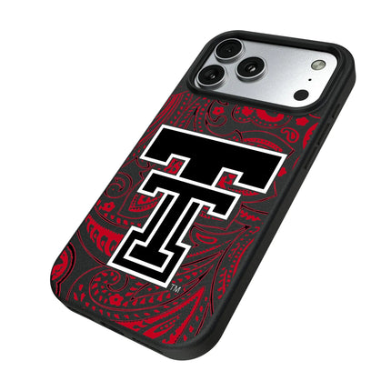 Texas Tech Red Raiders Paisley MagSafe Compatible Phone Case for Apple iPhone