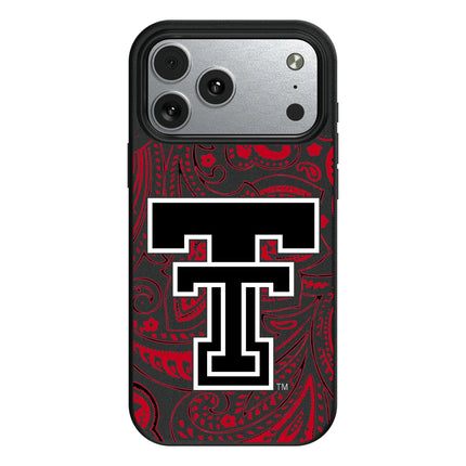 Texas Tech Red Raiders Paisley MagSafe Compatible Phone Case for Apple iPhone