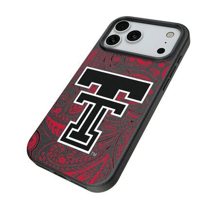 Texas Tech Red Raiders Paisley MagSafe Compatible Phone Case for Apple iPhone