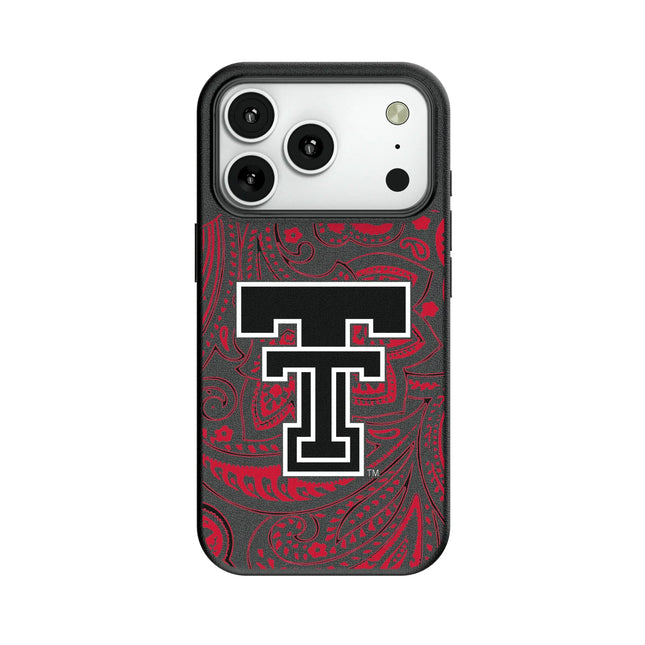 Texas Tech Red Raiders Paisley MagSafe Compatible Phone Case for Apple iPhone