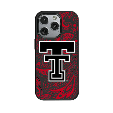 Texas Tech Red Raiders Paisley MagSafe Compatible Phone Case for Apple iPhone