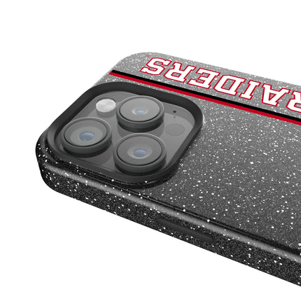 Texas Tech Red Raiders Sidebar Black Bling Phone Case for Apple iPhone