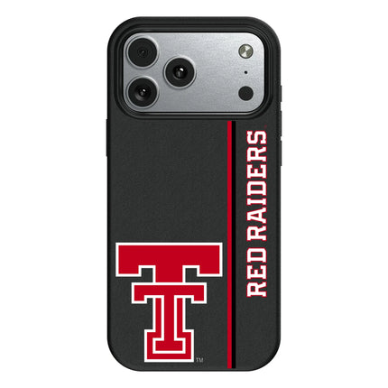 Texas Tech Red Raiders Sidebar MagSafe Compatible Phone Case for Apple iPhone