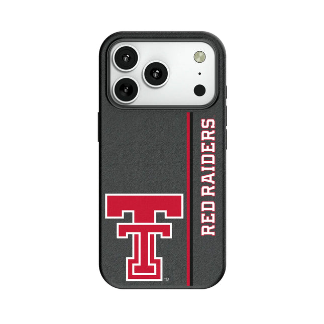 Texas Tech Red Raiders Sidebar MagSafe Compatible Phone Case for Apple iPhone