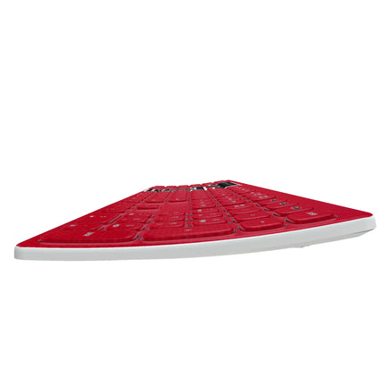 Texas Tech Red Raiders Solid Curved Wireless Keyboard