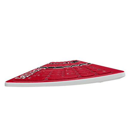 Texas Tech Red Raiders Stripe Curved Wireless Keyboard
