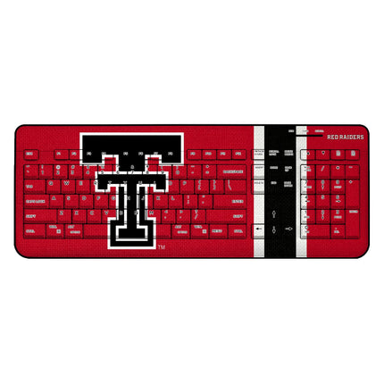 Texas Tech Red Raiders Stripe Wireless USB Keyboard